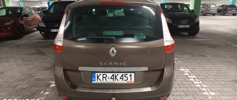 Renault Grand Scenic cena 27000 przebieg: 186360, rok produkcji 2010 z Kraków małe 79